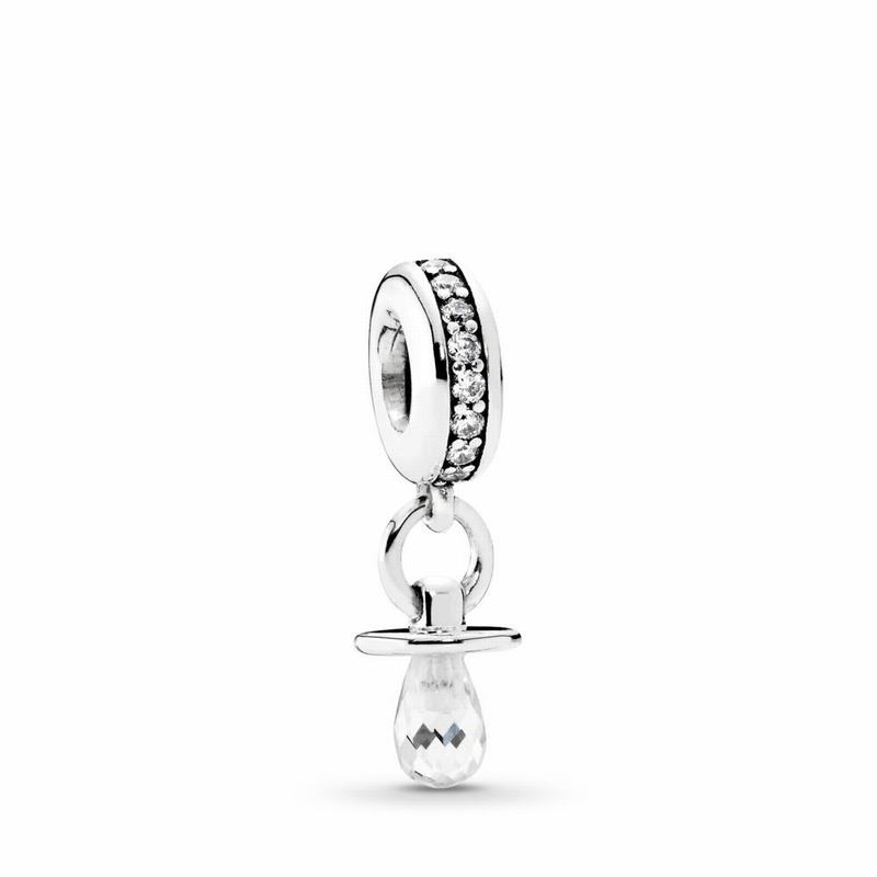 Pandora Pacifier Dangle Charm Silver Egypt VN2458196
